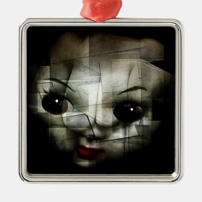 Ornamento De Metal Mate o cown 2013. (Frente)