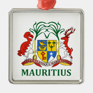 Ornamento De Metal Maurícia - emblema/bandeira/brasão/símbolo