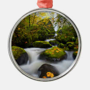 Ornamento De Metal McCord Creek Bordo Grande   Desfiladeiro do Columb