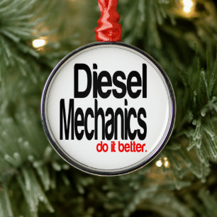 Ornamento De Metal Mecânica Diesel Faz Melhor Piada