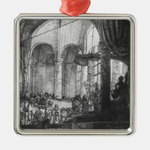 Ornamento De Metal Medea, ou o casamento de Jason e de Creusa, 1648