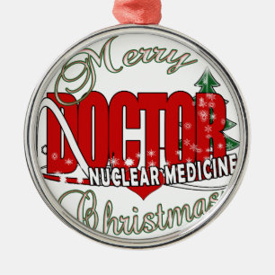 ORNAMENTO DE METAL MEDICAMENTO NUCLEAR DE NATAL