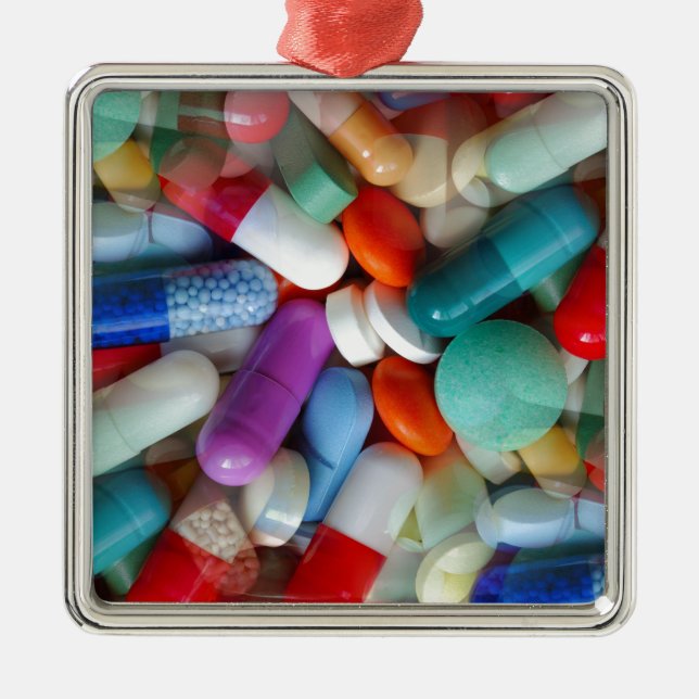 Ornamento De Metal medicamentos anti-inflamatórios (Frente)