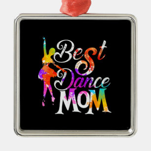 Ornamento De Metal Melhor dança Mãe