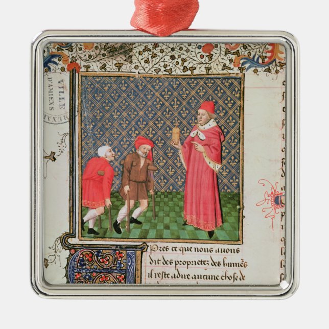 Ornamento De Metal Mendigos (Frente)