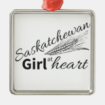 Menina de Saskatchewan no coração