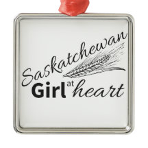 Menina de Saskatchewan no coração