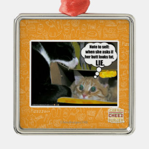 ORNAMENTO DE METAL MENTIRA