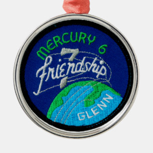 Ornamento De Metal Mercury 6: Amizade 7 - John Glenn