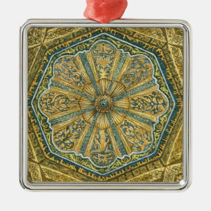 Ornamento De Metal Mesquita da espanha de Córdova. Cúpula do Mihrab