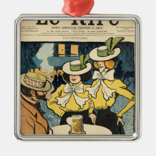 Ornamento De Metal Metade-irmãs