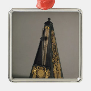 Ornamento De Metal Metrônomo piramidal, 1815