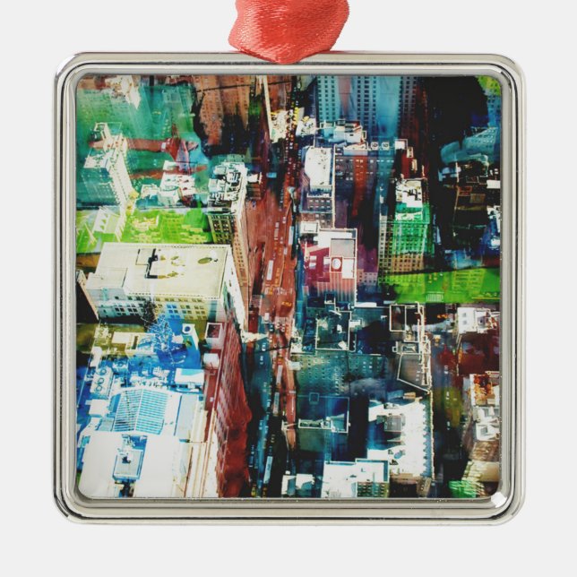 Ornamento De Metal Metrópole (Frente)