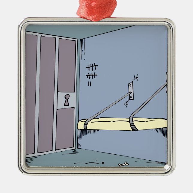 Ornamento De Metal Meu primeiro apartamento (Frente)