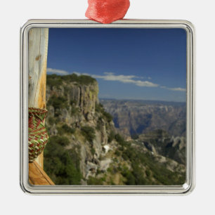 Ornamento De Metal México, Chihuahua, Canyon de Cobre. Vista desde