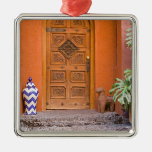 Ornamento De Metal México, estado de Guanajuato, San Miguel. Casa de
