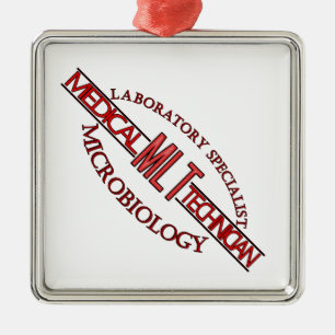 ORNAMENTO DE METAL MICROBIOLOGIA MÉDICA LAB LAB ESPECIALISTA MLT