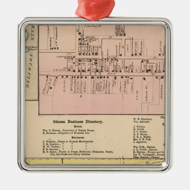 Ornamento De Metal Middletown (Frente)