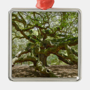 Ornamento De Metal Mighty Angel Oak