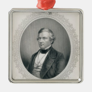 Ornamento De Metal Millard Fillmore