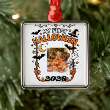 Minha Primeira Halloween 2026 Foto Personalizada N