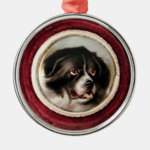 Ornamento De Metal MINIATURE DOG PORTRAITS New Land