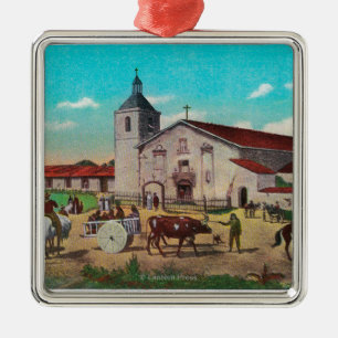 Ornamento De Metal Missão Santa Clara de AsisSanta Clara, CA