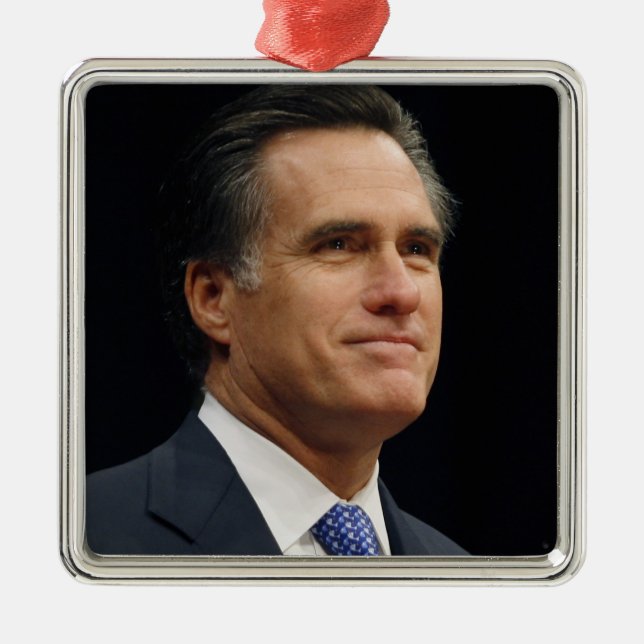 Ornamento De Metal Mitt Romney Ornament (Frente)