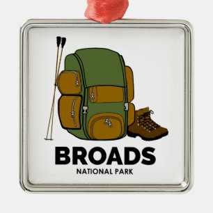 Ornamento De Metal Mochila do Broads National Park
