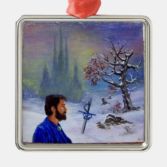 Ornamento De Metal Modelo de Foto de FRUTAS do RENASCIMENTO FLORENTIN (Frente)