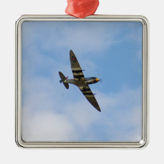 Ornamento De Metal Modelo do Spitfire MK IX MK923 (Frente)