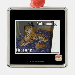 Ornamento De Metal Modelo, haz um de I