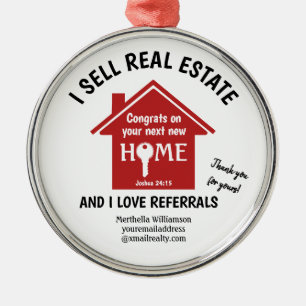 Ornamento De Metal Modern Realtor I VENDA REAL ESTATE