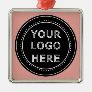 Ornamento De Metal Moderno, minimalista, elegante e personalizável