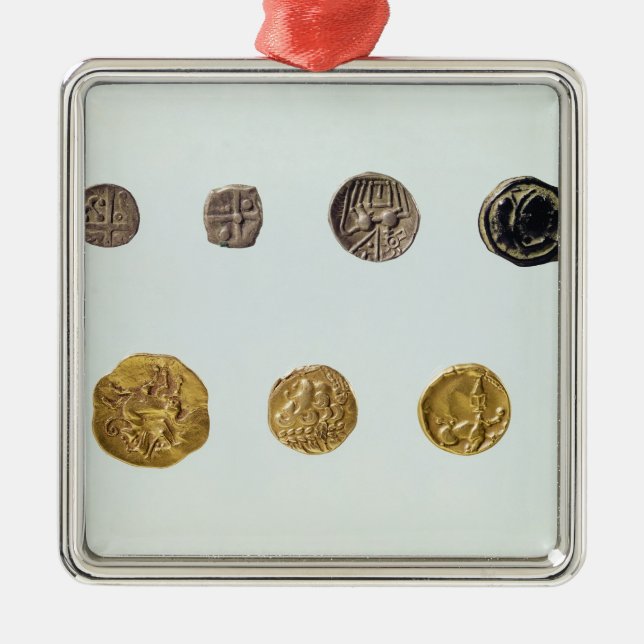 Ornamento De Metal Moedas Gaulish, c.750-0 BC (Frente)
