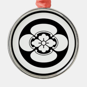 Ornamento De Metal Mokko em círculo