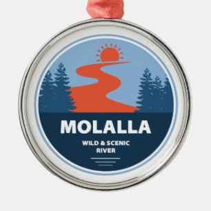 Ornamento De Metal Molalla Wild E Scenic River