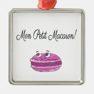 Ornamento De Metal Mon Petit Macaron