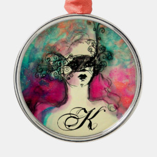 ORNAMENTO DE METAL MONOGRAMA DO ENCANTO