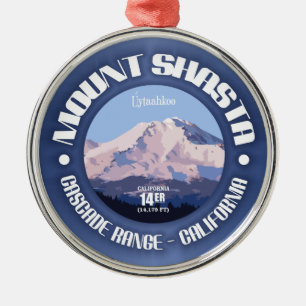 Ornamento De Metal Montagem Shasta