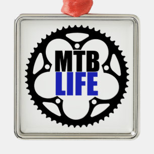 Ornamento De Metal Montanha Bike Life
