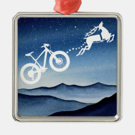 Ornamento De Metal Montanha de Bicicleta de Natal Rena de Natal Estre