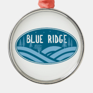 Ornamento De Metal Montanhas Blue Ridge ao Ar Livre
