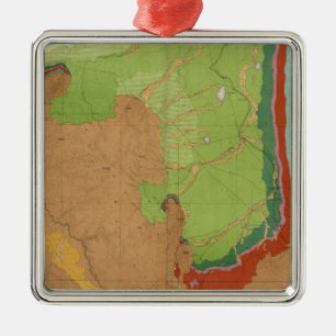 Ornamento De Metal Montanhas rochosas Geological