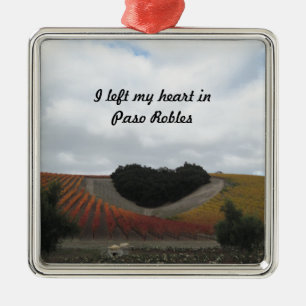 Ornamento De Metal Monte do coração em propriedades de Niner, no