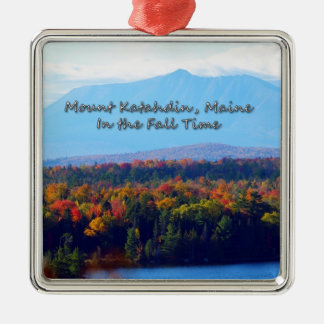 Ornamento De Metal Monte Katahdin No Queda
