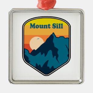 Ornamento De Metal Monte Sill California Sunrise
