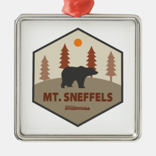 Ornamento De Metal Monte Sneffels Wilderness Colorado Bear