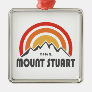 Ornamento De Metal Monte Stuart