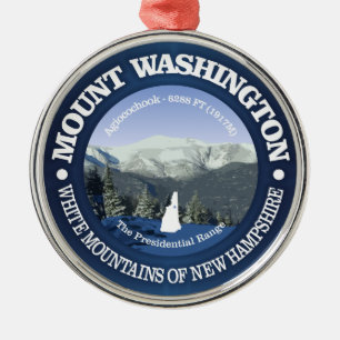 Ornamento De Metal Monte Washington